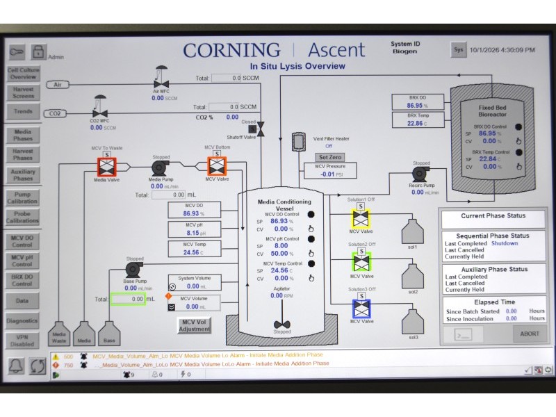 Corning Ascent Fixed Bed Bioreactor
