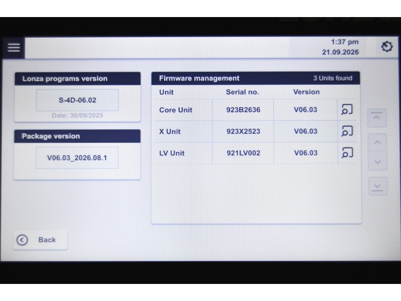 Lonza 4D-Nucleofector Core with X & LV Units | Cell Transfection & Electroporation System