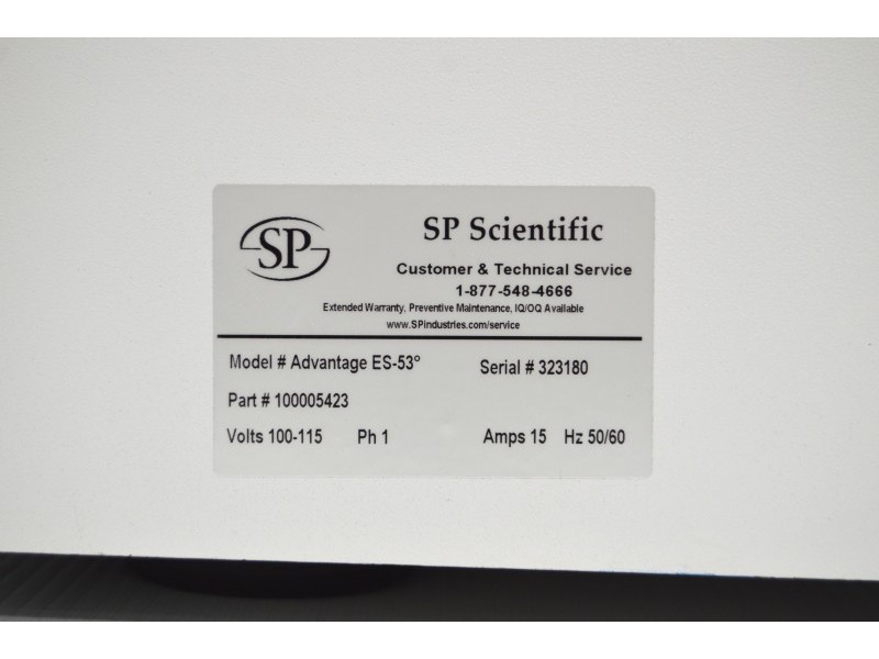 SP Scientific VirTis Advantage ES-53 BenchTop Freeze Dryer