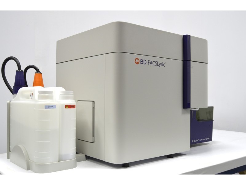 BD FACSLyric IVD Flow Cytometer (3)Lasers(12)Colors/(14)Detectors with Universal Loader - Made in 2025