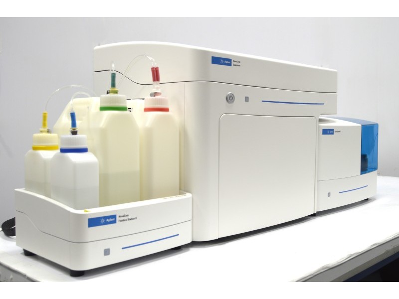 Agilent NovoCyte Quanteon Flow Cytometer (4)Lasers/(25)Colors/(27)Detectors w/ NovoSampler Q & Fluidics Station II - Made in 2023