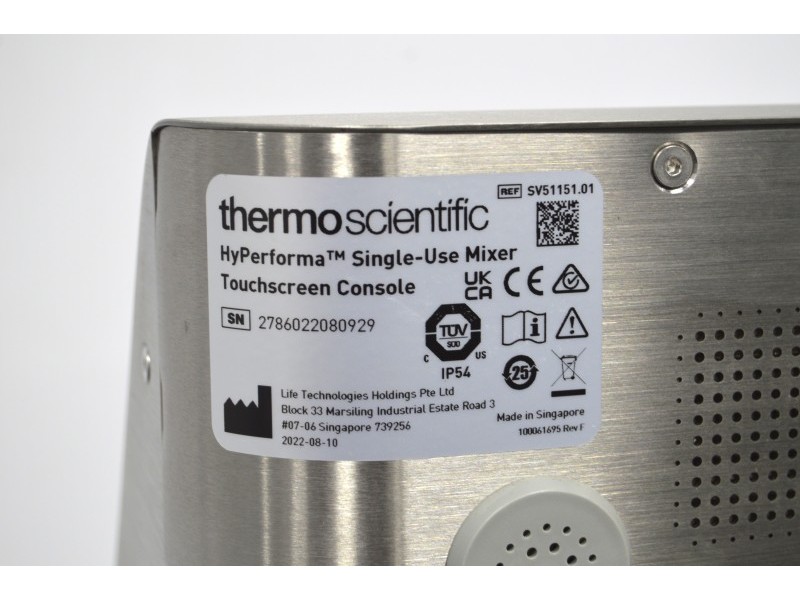 Thermo Scientific HyPerforma 50L Jacketed Single-Use Mixer, Bioprocess Applications - Made 2024